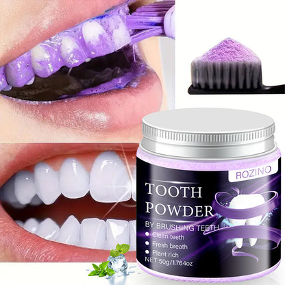 Mint Tooth Powder for Fresh Breath and Stain Removal