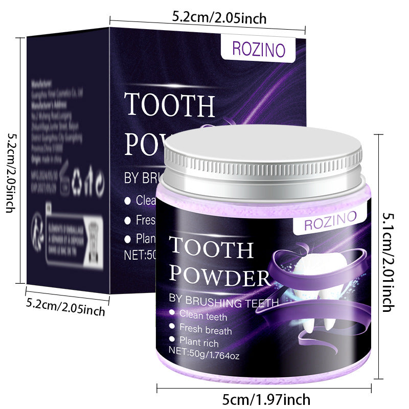 Mint Tooth Powder for Fresh Breath and Stain Removal