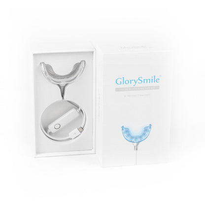 Portable Teeth Whitening Kit with LED Light and Gel