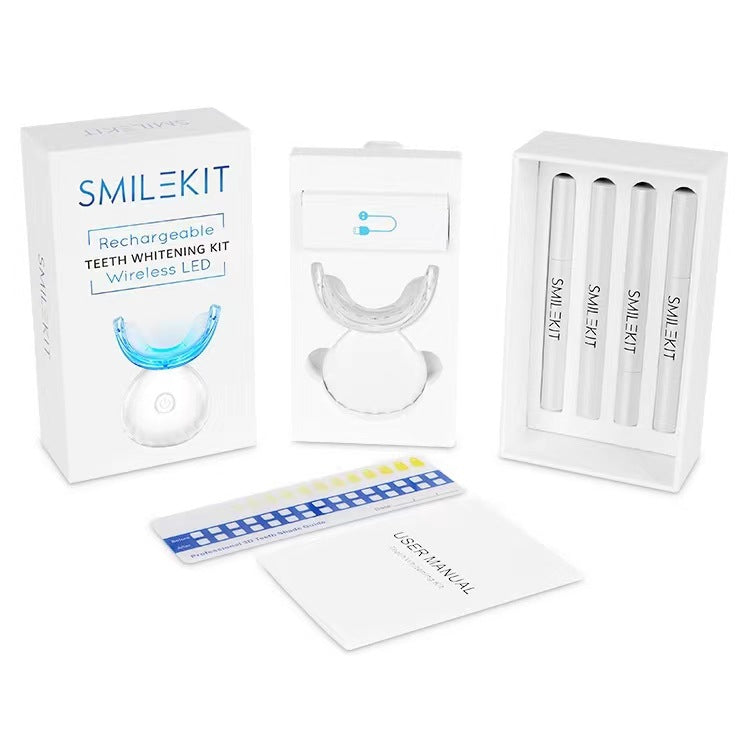Wireless Teeth Whitening Kit with Oral Care