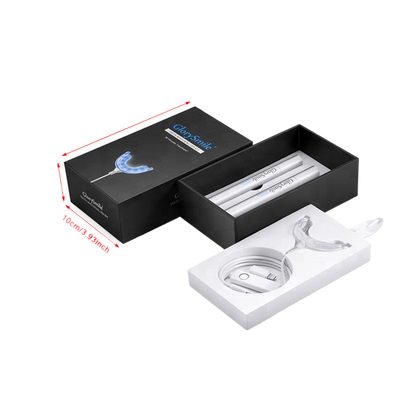 Portable Teeth Whitening Kit with LED Light and Gel