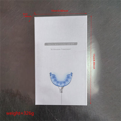 Portable Teeth Whitening Kit with LED Light and Gel